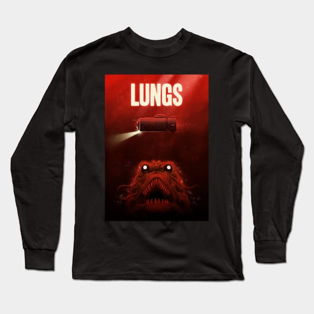 Lungs Long Sleeve T-Shirt by Primal Arc